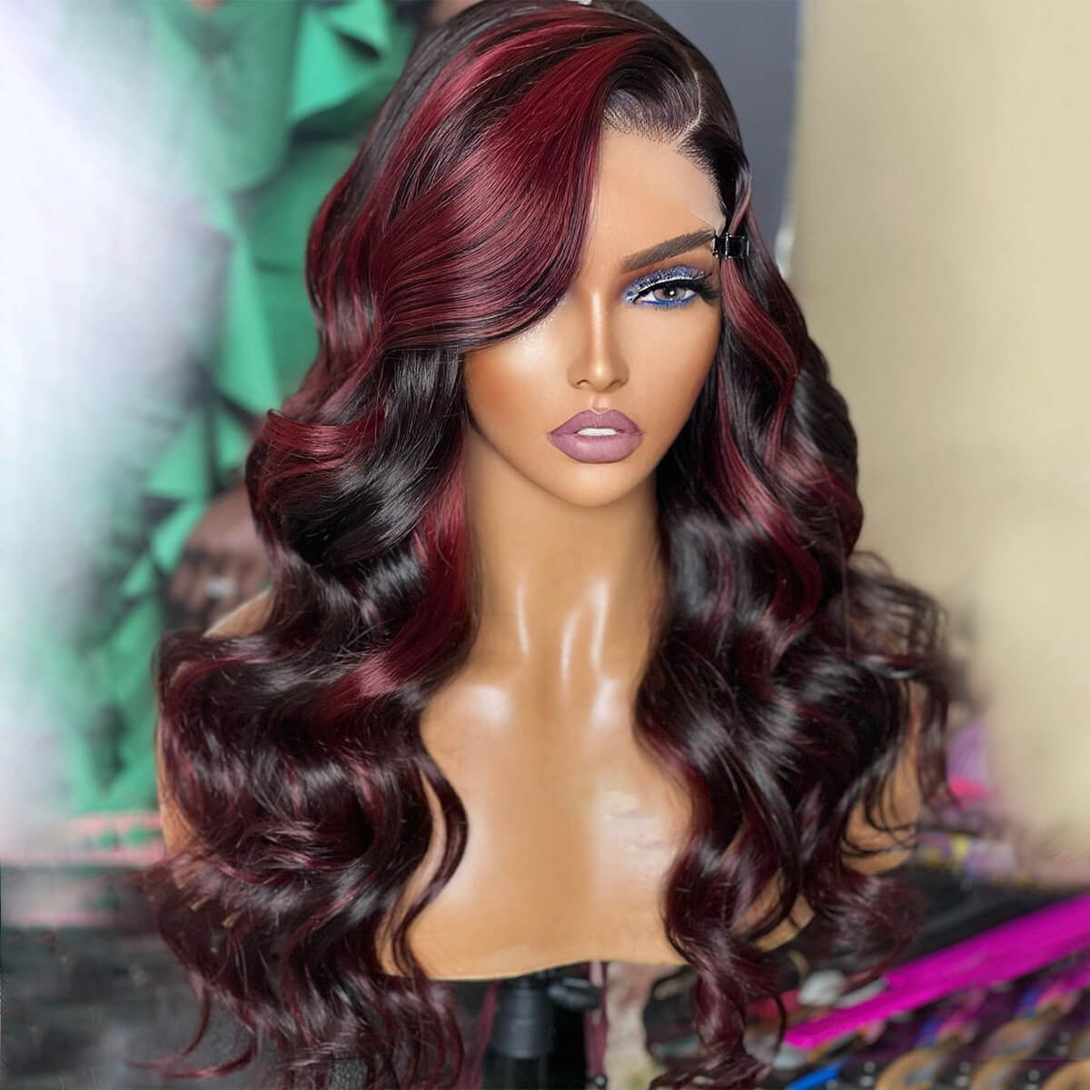 BEST Pre Plucked 28'' Body Wave HD Lace Front Wig Install + Luxurious Curls